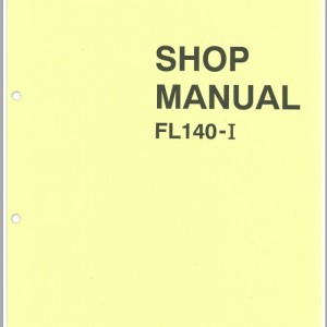 Furukawa FL140-1 Shop Manual 314993-00100