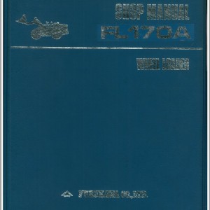 Furukawa FL170A Shop Manual 352993-00100