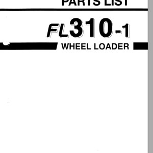 Furukawa FL310-1 Parts List 310991-00011