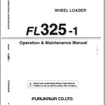 Furukawa FL325-1 Operation and Maintenance Manual 325992-00100