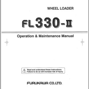 Furukawa FL330-2 Operation and Maintenance Manual 356992-00100