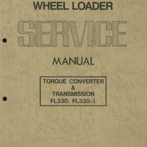 Furukawa FL330 FL330-1 Torconverter & Transmission Service Manual 344993-M2100