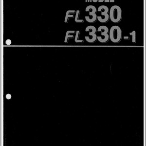 Furukawa FL330 Shop Manual 344993-00100