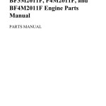 Deutz F3M2011F BF3M2011F F4M2011F BF4M2011F Engine Parts Manual 917108