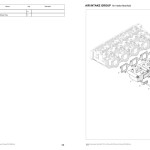 Deutz TCD 3.6 L4 TCD 3.6 T4 Engine Parts Manual 50960214A