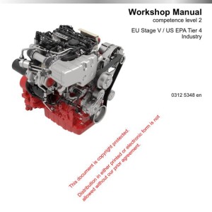 Deutz TD 2.2 L3 Engine Workshop Manual 50940733A