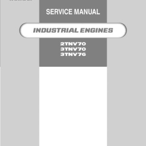 Yanmar 2TNV70 3TNV70 3TNV76 Engine Service Manual 50940077A