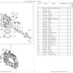 Yanmar 3TNV74F-SPBV Engine Parts Manual 50940298