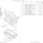 Yanmar 4TNV98-ZWBV2 Engine Parts Manual 50940213A