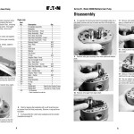 Eaton 26000 Multiple Gear Pumps Repair Manual 915105