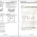 Gehl 1050R R105 Service Manual Electrical and Hydraulic Diagram 50950298A