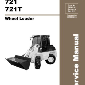 Gehl 721 721T Service Manual Electrical and Hydraulic Diagram 50940188A