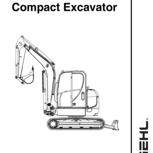 Gehl 803 Service Manual Electrical and Hydraulic Diagram 918169A