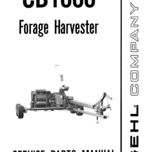 Gehl CB1060 Service Parts Manual 904519