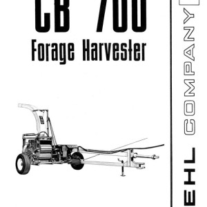 Gehl CB700 Service Parts Manual 901988