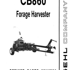 Gehl CB860 Service Parts Manual 904076