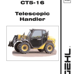 Gehl CT5-16 CT5-16 TURBO Service Manual Electrical and Hydraulic Diagram 913239