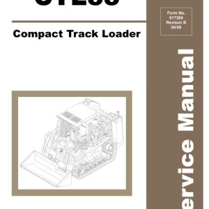 Gehl CTL55 Service Manual Electrical and Hydraulic Diagram 917366B