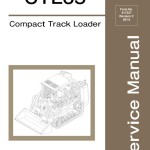 Gehl CTL65 Service Manual Electrical and Hydraulic Diagram 917337C