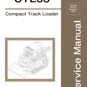 Gehl CTL65 Service Manual Electrical and Hydraulic Diagram 917337C
