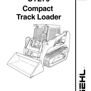 Gehl CTL70 Service Manual Electrical and Hydraulic Diagram 917100