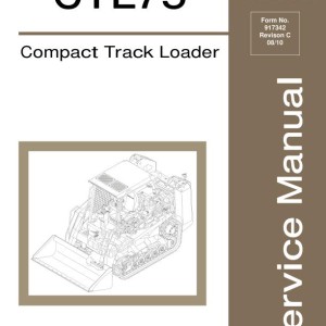 Gehl CTL75 Service Manual Electrical and Hydraulic Diagram 917342C