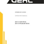 Gehl GCT 3-14 36Y ST5 S1 GCT 3-14 PLUS 36Y ST5 S1 Operators Manual 52738295EN-USG1A