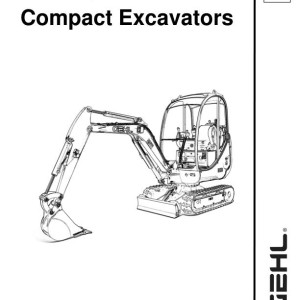 Gehl GE153 GE193 GE223 Service Manual Electrical and Hydraulic Diagram 918161A