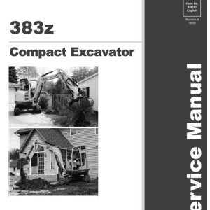 Gehl GE383Z Service Manual Electrical and Hydraulic Diagram 918197A