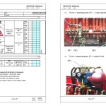 Gehl GE502 GE602 GE652 Service Manual Electrical and Hydraulic Diagram 918157A