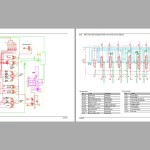 Gehl GE603 Service Manual Electrical and Hydraulic Diagram 918160A
