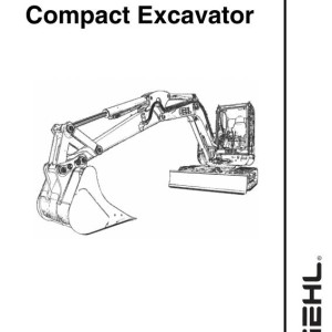 Gehl GE753Z Service Manual Electrical and Hydraulic Diagram 918164A