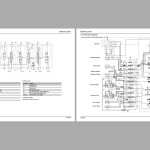Gehl GE753Z Service Manual Electrical and Hydraulic Diagram 918164A