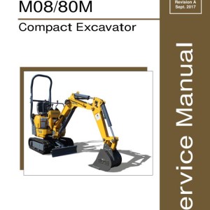 Gehl M08 80M Service Manual Electrical and Hydraulic Diagram 50940518A