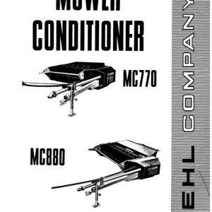 Gehl MC770 MC880 Service Parts Manual 901824