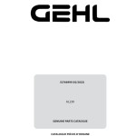 Gehl R134 Parts Catalog 50111946D EN FR DE