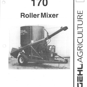 Gehl RM170 Operators Manual 906593