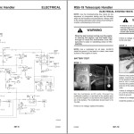 Gehl RS5-19 Service Manual Electrical and Hydraulic Diagram 913301A