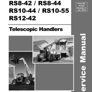 Gehl RS6-42 RS8-42 RS8-44 RS10-44 RS10-55 RS12-42 Service Manual and Diagram 913233C