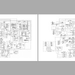 Gehl RT135 RT165 1350RT 1650RT Service Manual Electrical and Hydraulic Diagram 50950470B