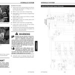 Gehl SL3640 SL3840 SL4240 Service Manual Electrical and Hydraulic Diagram 917170A