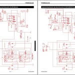 Gehl SL4635 SL4835 Service Manual Electrical and Hydraulic Diagram 907809