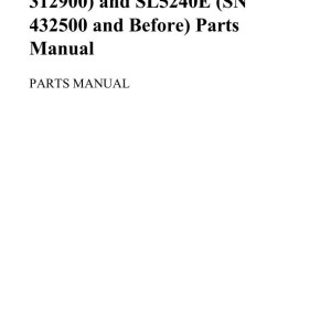 Gehl SL4640E SL5240E Parts Manual 917291_2023