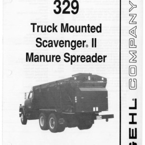 Gehl TM329 Service Parts Manual 904582