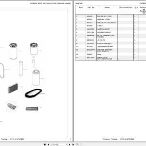 Gehl TX-4017 Parts Manual 53111322B_2022