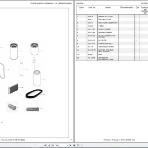 Gehl TX-4017 Parts Manual 53111322E_2022