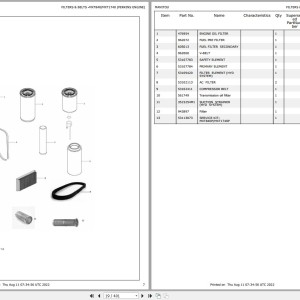 Gehl TX-4017 Parts Manual 53111322F_2022