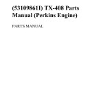 Gehl TX-408 Parts Manual 53109861I_2023