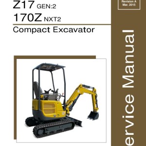 Gehl Z17 GEN2 170Z NXT2 Service Manual Electrical and Hydraulic Diagram 50940307A