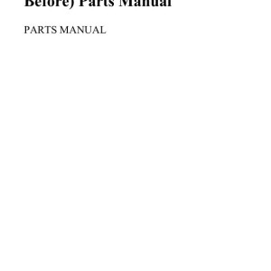 Gehl Z17 Parts Manual 50940094_2023